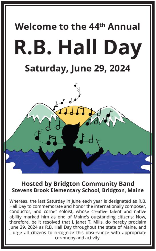 R.B. Hall Day Commemorative Program